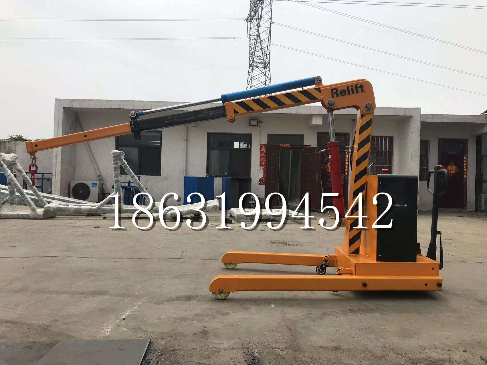 口湖乡久征定做3吨三轮随车吊 农用园林绿化移树吊 平板工程用小吊机