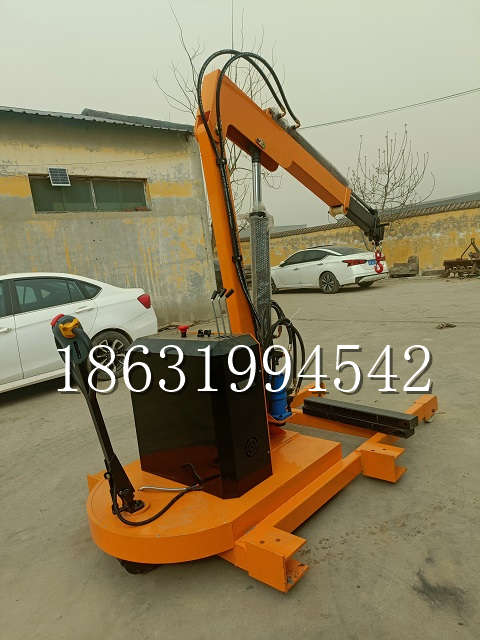 口湖乡自卸车厢随车吊 自制轮式四不像起重机 四驱平板吊 5吨 贵盛